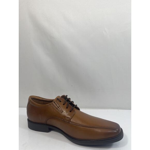 Clarks Shoes Mens Size 8.5M Brown Leather Tilden Walk Dress Oxford New Box main image 15